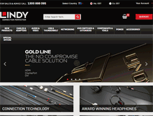 Tablet Screenshot of lindy.com.au