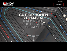 Tablet Screenshot of lindy.ch