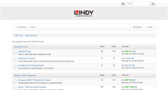 Desktop Screenshot of forum.lindy.co.uk