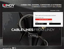 Tablet Screenshot of lindy.com